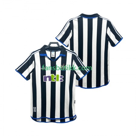Fotballdrakt Newcastle United 2000 2001 Retro Hjemmetrøye Kortermet